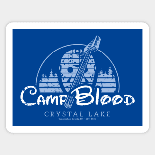 Camp Blood Crystal Lake Sticker